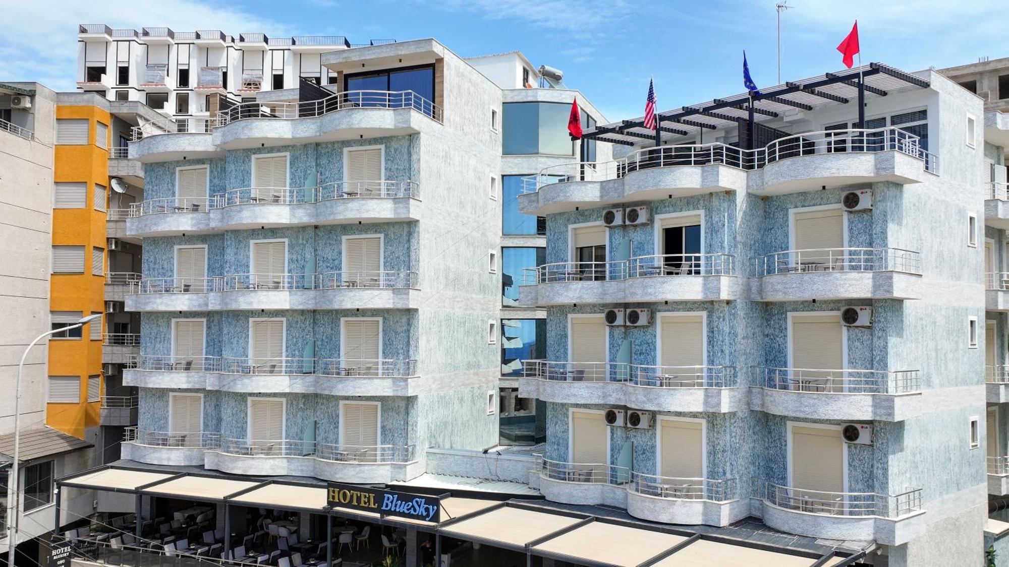 Hotel Blue Sky Sarande Luaran gambar